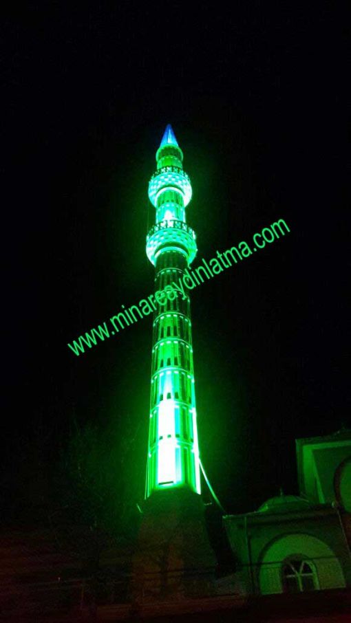  yeşil minare led ışk kutahya
